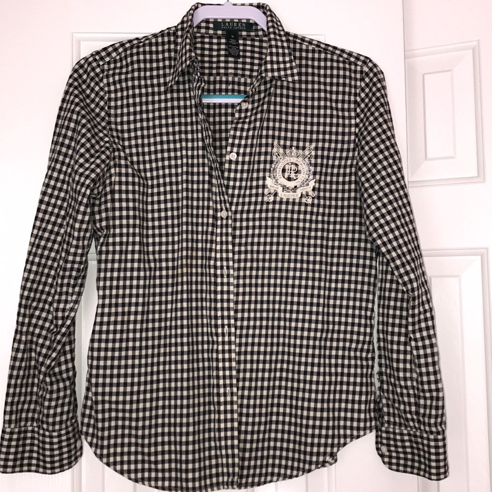 Ralph Lauren Button Up Blouse
